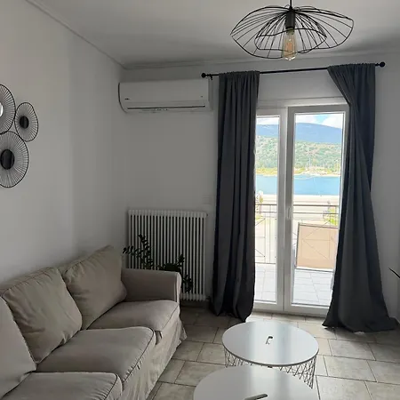 公寓 Athena's Sea View 阿尔戈斯托利翁
